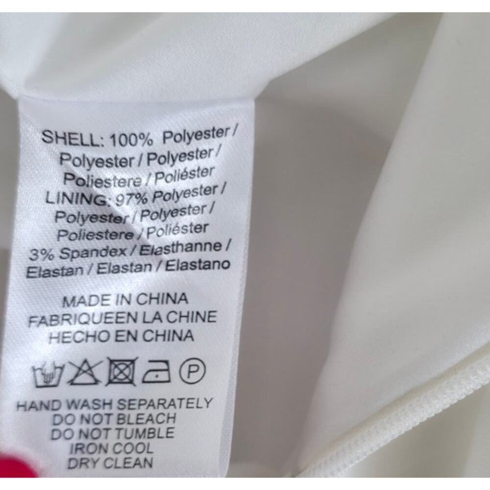 SAU LEE Ivory Brooke Cap Sleeve Crepe Corset Mermaid Maxi Gown Dress 12 NWT+I - Picture 11 of 12